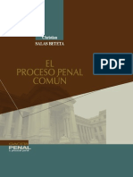 El Proceso Penal Común