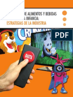 Publicidad de Alimentos y Bebidas Dirigida A La Infancia: Estrategias de La Industria