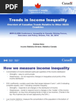 Trends in Income Inequality