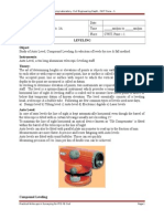 Leveling Object: Instruments: Theory:: Surveying Laboratory, Civil Engineering Deptt., CWIT Pune - 1