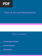 Voice Accent Neutralization