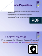 Introduction To Psychology