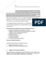 Trabajo de Conciliacion Bancaria