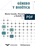 Género y Bioética. Serie Género Derecho y Justicia