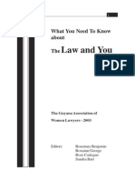 The Law and You