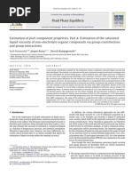 Estimation of Pure Component Properties. Part 4 - Estimation of The Saturated Liquid Viscosity of Non-Electrolyte Organic Compounds Via Group Contributions and Group Interactions