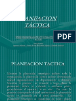 Planeacion Tactica