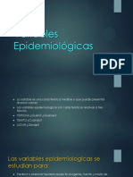 Variables Epidemiologicas Chida