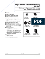 Numonyx Forté™ Serial Flash Memory M25P40