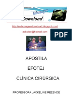 Apostila - Enfermagem Cirurgica - EFOTEJ