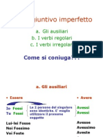 Congiuntivo Imperfetto