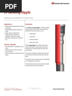 EF Landing Nipple Technical Datasheet