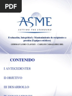 ASME 2014 - Evaluación, Integridad y Mantenimiento de Recipientes A Presión - G. Lobo