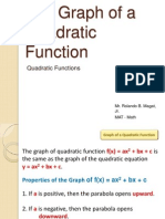 Lesson 15 - Graph of A Quadratic Function...