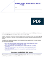 How To Test The GM MAF Sensor