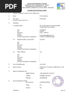 Vendor Registration Form