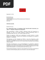 Netflix Letter - Undertakings