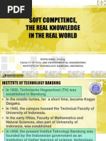 Soft Competence, The Real Knowledge in The Real World