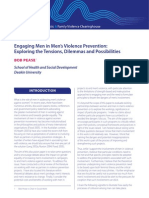 Issues Paper 7: Engaging Men in Men'S Violence Prevention: Exploring The Tensions, Dilemmas and Possibilities