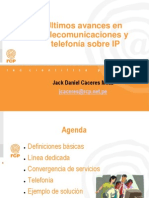 Ultimos Avances en Telecomunicaciones y Telefonia Sobre IP (UNIFE)