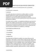 Medios Alternativos de Solucion de Conflicto1