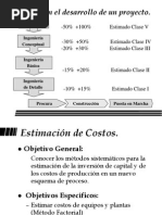 Estimacion de Costos