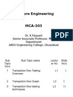 Software Engineering: Dr. K.P.Jayant Senior Associate Professor, MCA Department ABES Engineering College, Ghaziabad