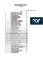 Srinivas School of Engineering Mukka Mangalore-574146 V Sem Mechanical Engg. (Section A) Attendance