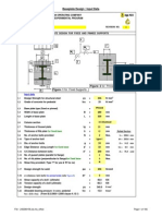 Design of Base Plate