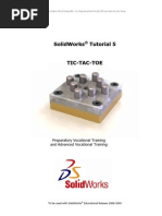 Solidworks Tutorial 5: Preparatory Vocational Training and Advanced Vocational Training