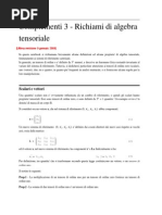 Algebra Tensoriale 1 Di 2