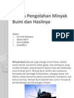 Proses Pengolahan Minyak Bumi Dan Hasilnya