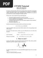 QMMM Tutorial Ws10 11