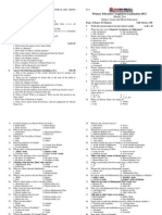 Model Test: Primary Education Completion Examination-2013