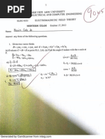 Electromagnetics Midterm