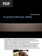 Platos Tipicos - Peru