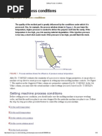 Setting Process Conditions