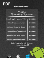 Mobile Operating Systems