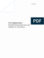 Retaining Structures and Stability of Soilmass