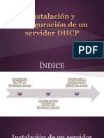 Instalación y Configuración de Un Servidor DHCP