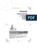 Operating Instructions: Before Initial Use, See "Getting Started" On Page 9