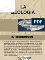 Diapositivas de La Geologia