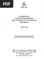 J.P. SAUER & SOHN WP150L Manual PDF