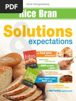 Henk Hoogencamp - Rice Bran Solutions and Expectations - White Paper