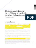 Anderson Saltzer Tarjeta de Crédito y Derechos Del Consumidor