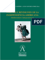 Visiones y Revisiones de La Independencia Americana - Izaskun Álvarez Cuartero y Julio Sánchez Gómez (Eds.)