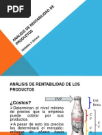 Analisis de Rentabilidad de Productos