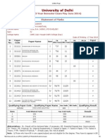 Du Mark Sheet