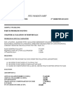 1st Prelim Feu Answer Key Problem Solving