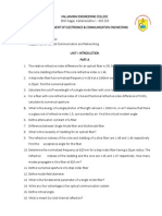 EC2405-Optical Communication and Networking